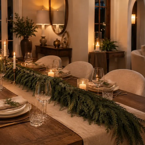 Real Touch Cedar Garlands