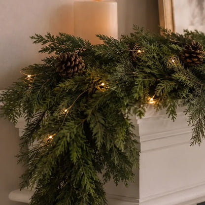 Real Touch Cedar Garlands
